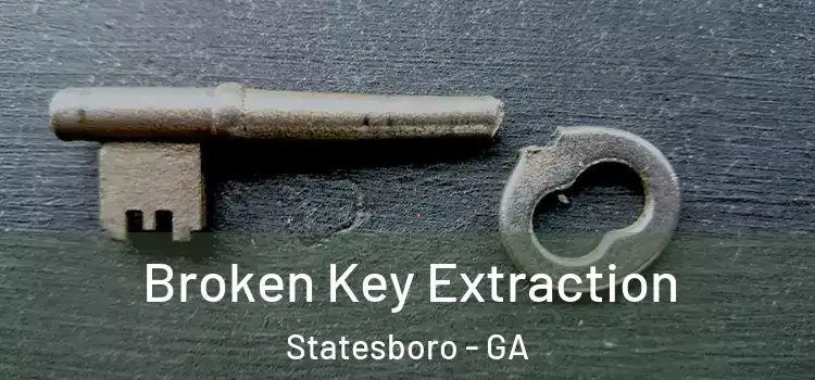 Broken Key Extraction Statesboro - GA